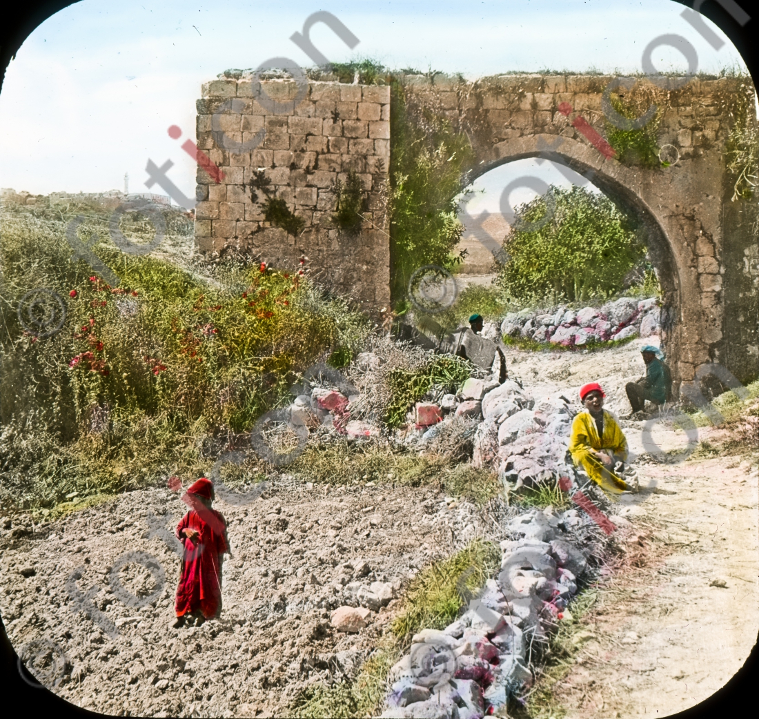 Tor In Samarien | Gate In Samaria - Foto foticon-simon-129-016.jpg | foticon.de - Bilddatenbank für Motive aus Geschichte und Kultur